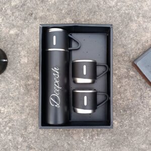 Personalized Flask & Mug Gift Set