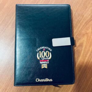 Personalized Leather Notebook