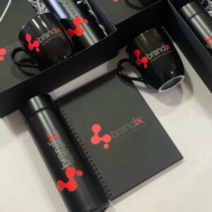 Corporate Mug, Bottle & Notebook Gift Set