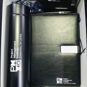 Branded Notebook & Bottle Gift Set