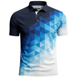 Geometric Polo T-Shirt